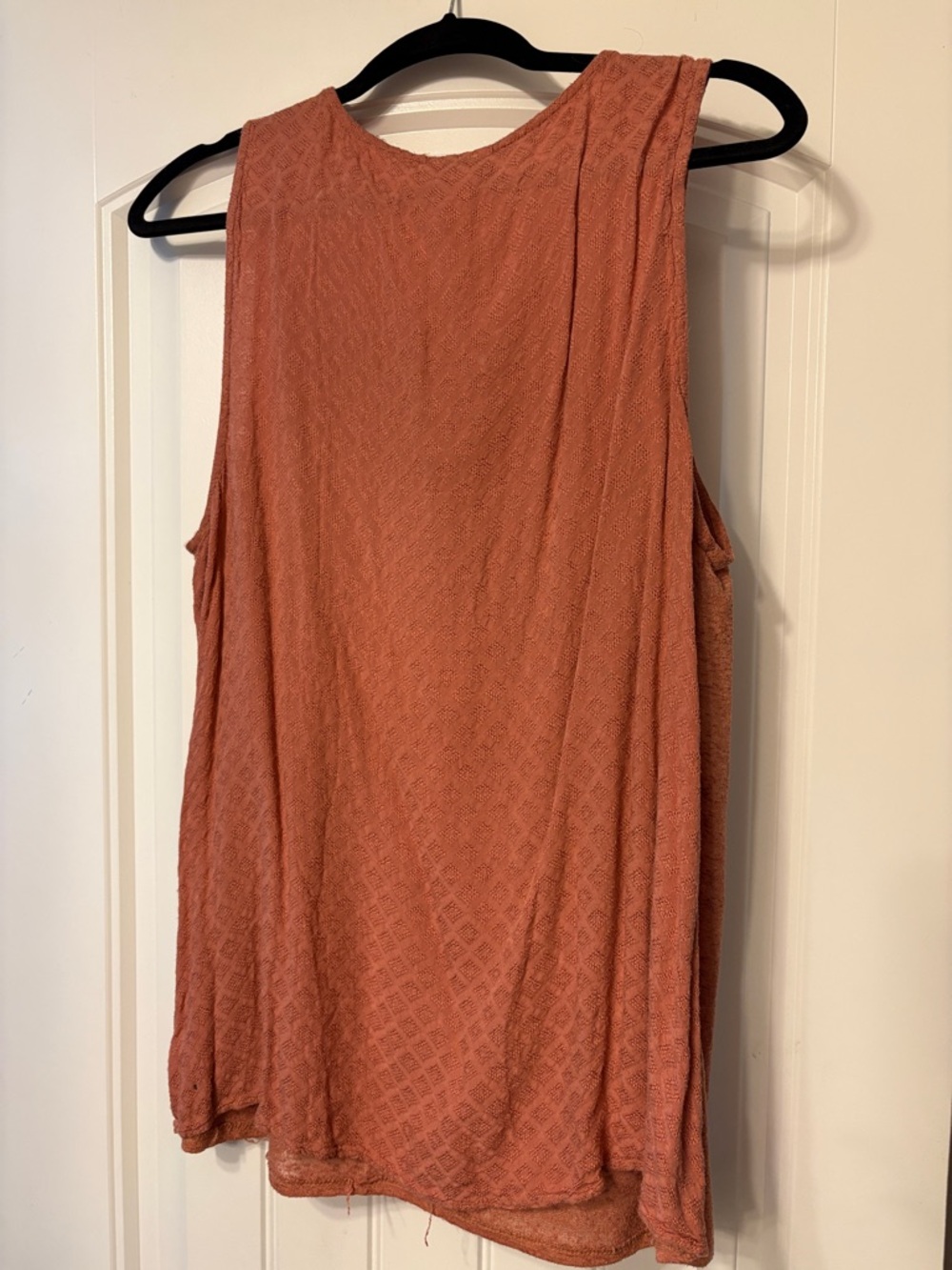 Knox Rose Rust Embroidered Bib Tank - Picture 2 of 2